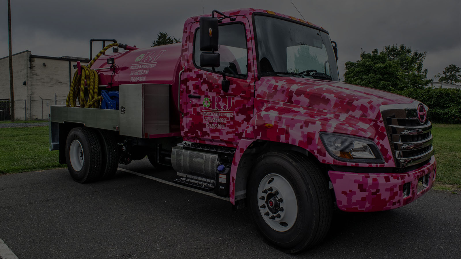RJ Water Truck Vehicle Wrap, featured image